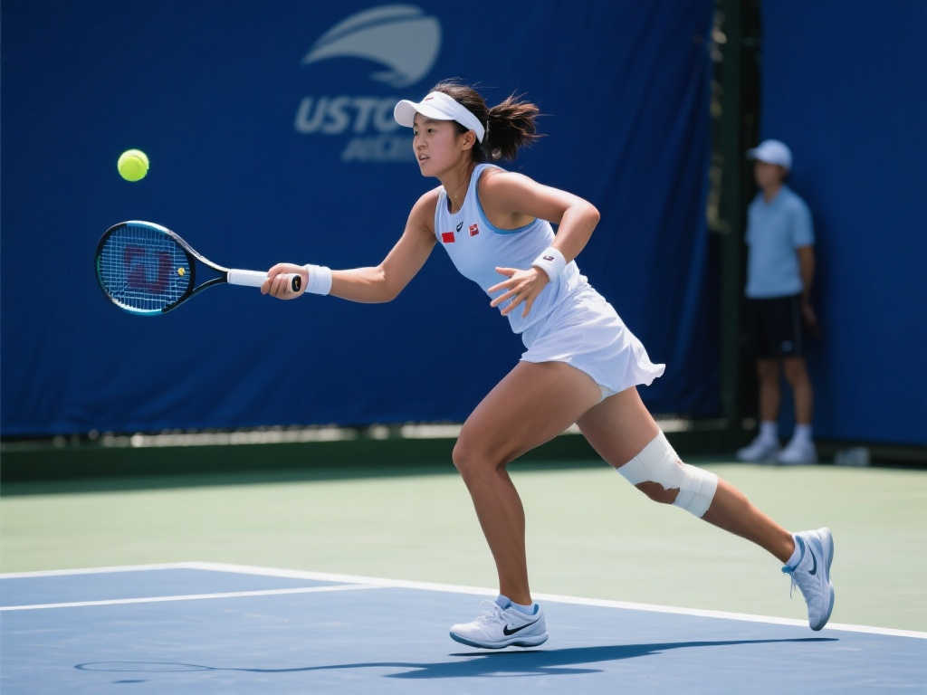 郑钦文罗马训练新照曝光，护肘已卸下，期待更佳表现