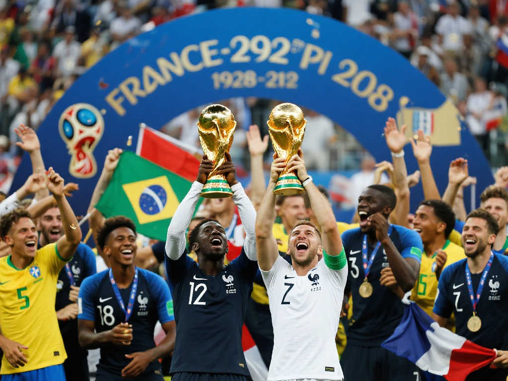 法国在世界杯赛场上的夺冠次数